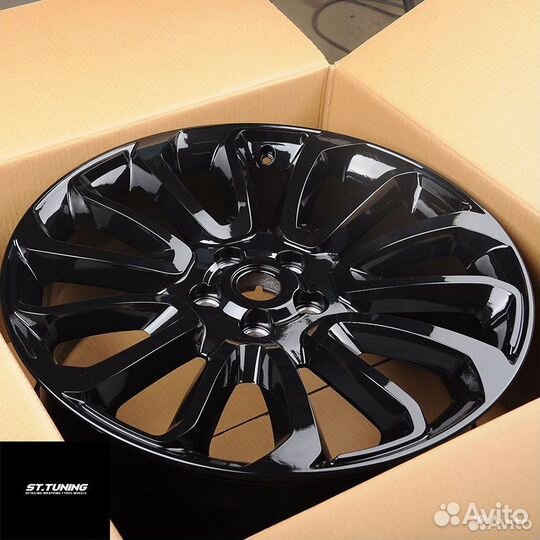 21диски для Range Rover черный глянец