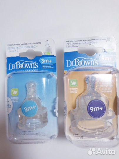Пустышки Avent, Dr. Browns новые