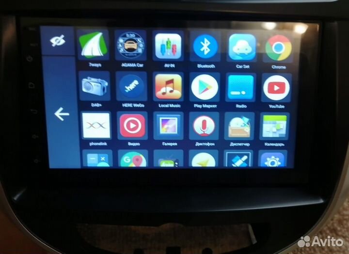 Автомагнитола Аvel 070 ам 009 Hyundai Solaris 1