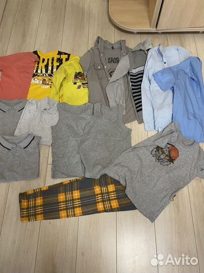 Вещи пакетом на мальчика размер 140-152