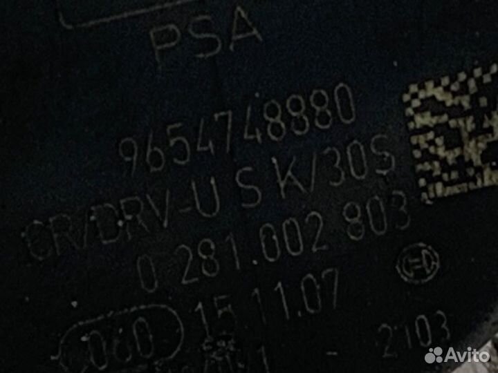 Рампа топливная Land Rover Freelander 2 2.2 diesel