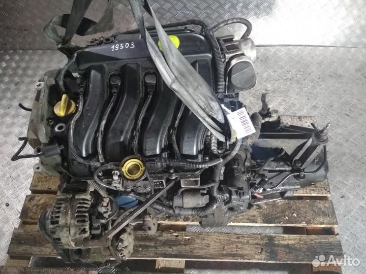 Двигатель Renault Modus 1.6 K4M790