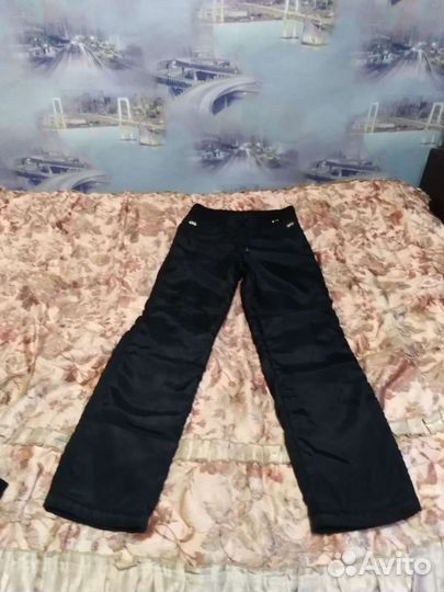 Брюки кожаные