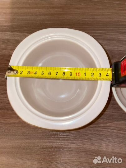 Масленка/медовница Бугульминский фарфор.завод СССР