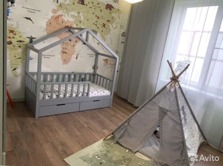 Детская кровать домик