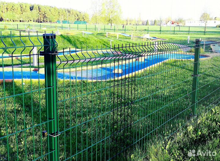 Забор из 3D сетки Под Ключ + Доставка