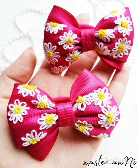 Заколки, резинки, бантики