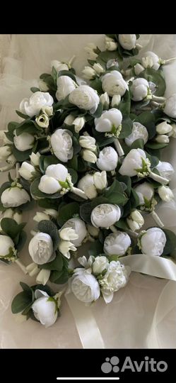 Свадебная бутоньерка