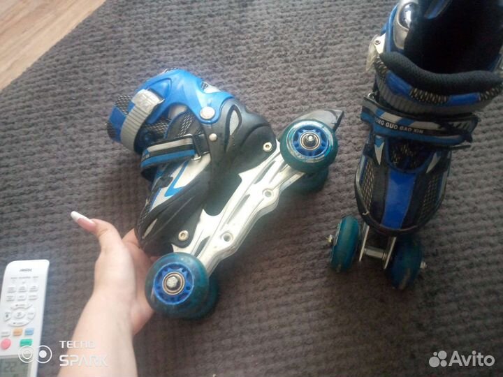 Роликовые коньки детские