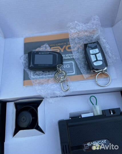 Сигнализация с автозапуском Easycar /korea