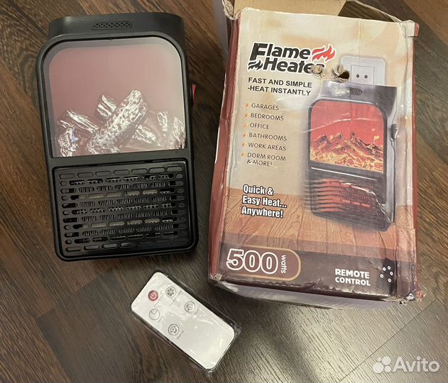 Портативный обогреватель камин