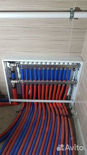 Монтаж водоснабжения, отопления, теплого пола