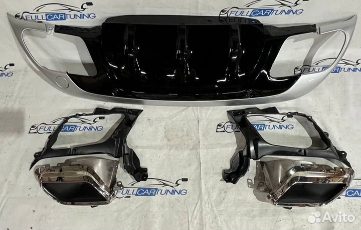 Диффузор заднего бампера Range Rover Velar