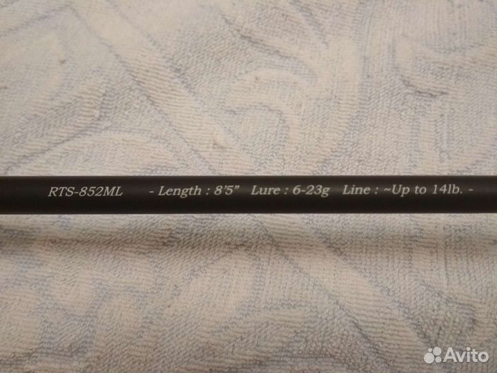 Спиннинг major craft Restive rts 852 ml