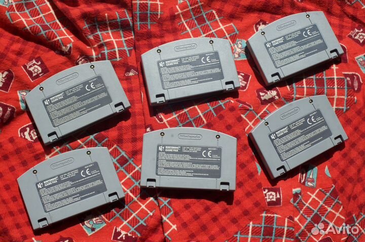 Комплекты игр к Game Boy, Nintendo 64, Sega, Atari