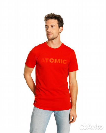 Футболка Atomic Alps T-shirt Red S