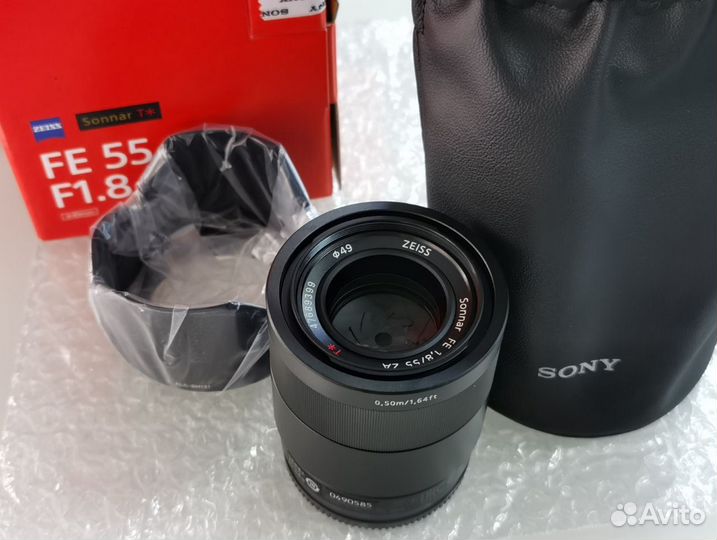 Sony T* 55mm f/1.8 ZA новый,гарантия,обмен