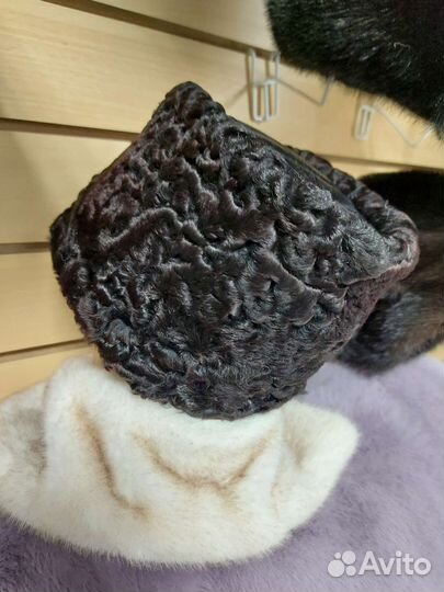 Пилотка из каракуля