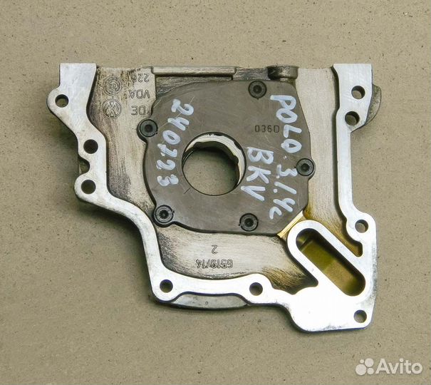 Насос масляный VW Polo 3 1.4 BKY