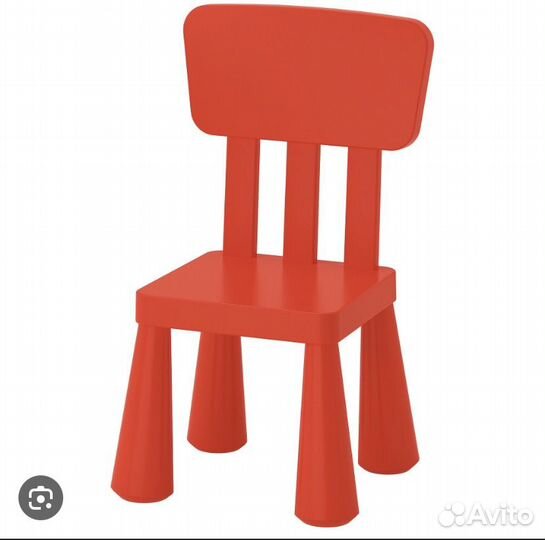 Детский стол и стул IKEA