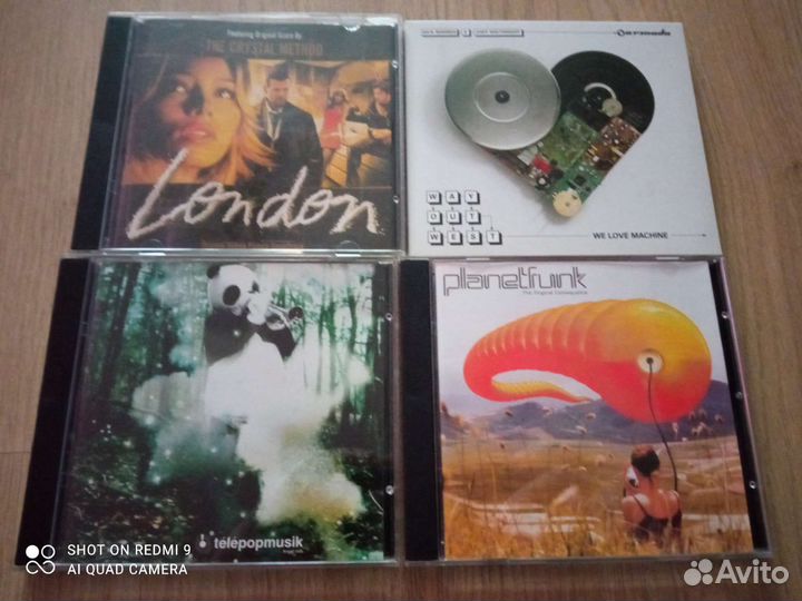 Cd диски аудио из личной колекции