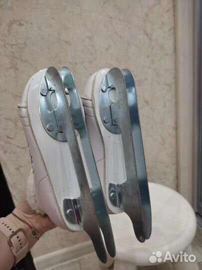 Коньки двухполозные 28-29 размер