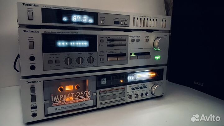 Technics SU-V55 усилитель, тюнер, кассетник