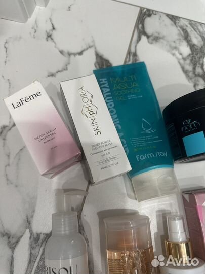 Набор косметики пакетом уход за телом и волосами