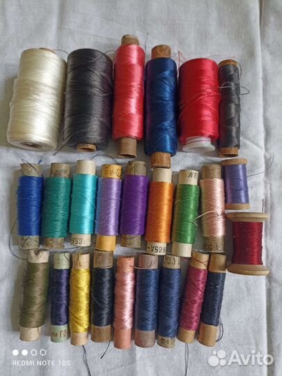 Шелковые нитки СССР