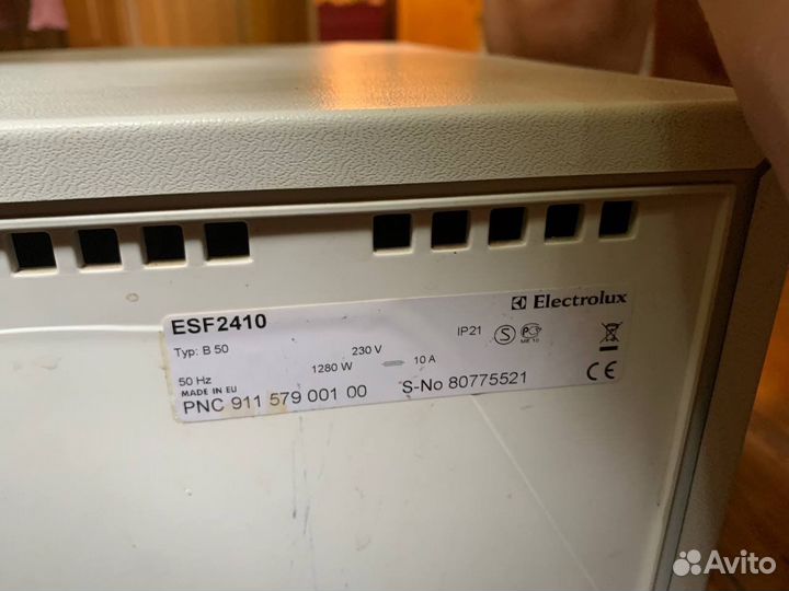 Посудомоечная машина Electrolux на запчасти