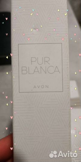 Avon вода Pur Blanca/50 мл/ Cherish/10 мл