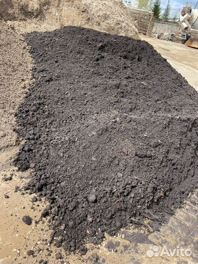 Плодородный грунт сеяный чернозем