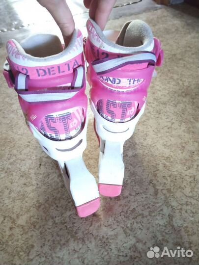 Роликовые коньки детские раздвижные