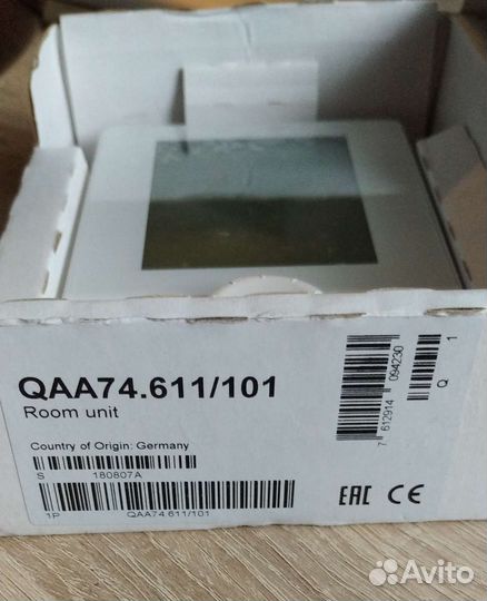 Датчик температуры комнатный QAA74, Siemens