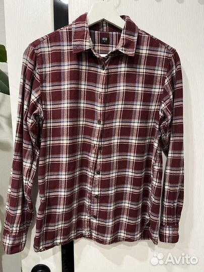 Рубашка фланелевая uniqlo