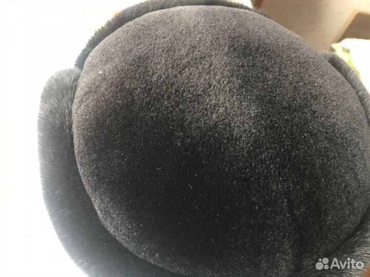 Норковая шапка мужская