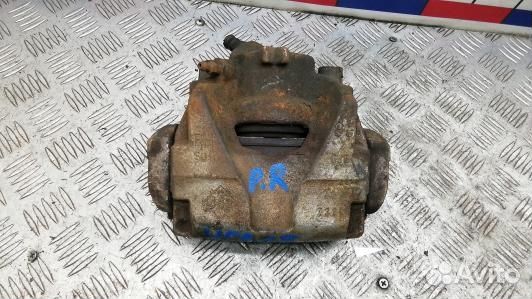 Суппорт тормозной передний правый renault megane 3