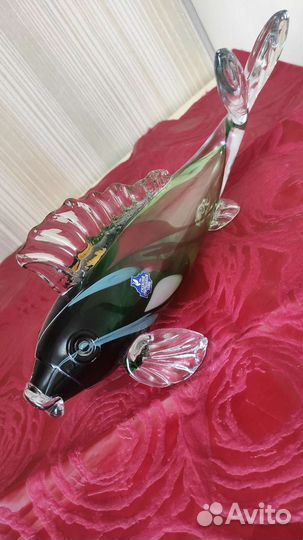 Рыбка цветное стекло гхз