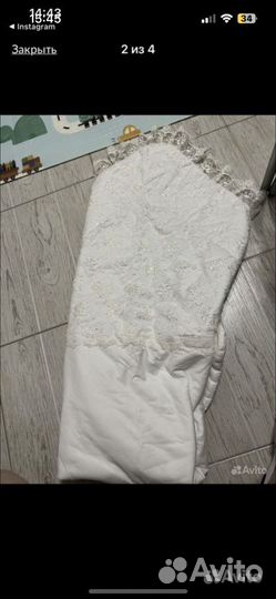 Конверт на выписку, Подушка и постельное