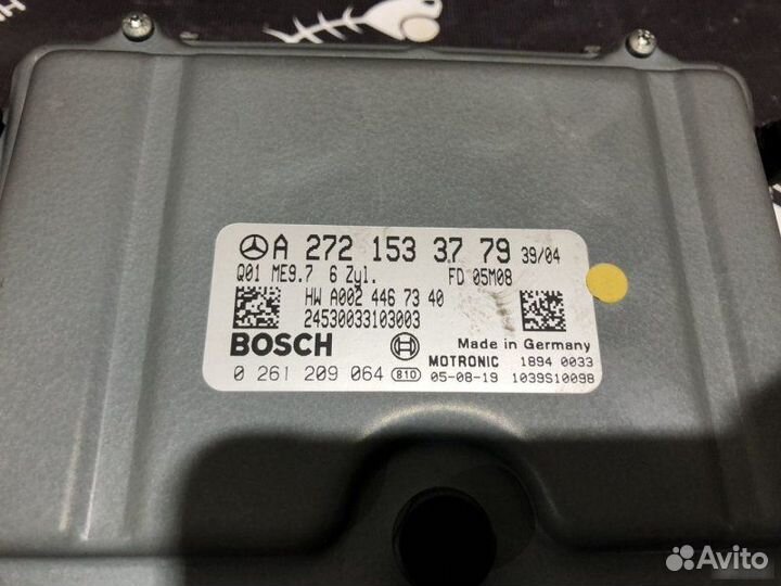 Блок управления двс Mercedes-Benz M272