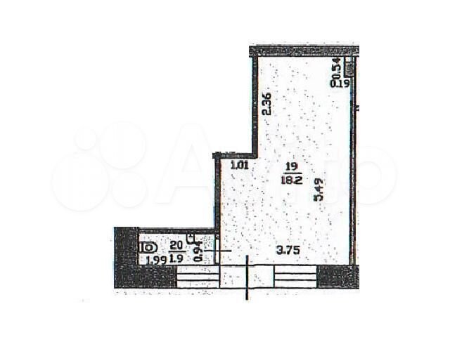 Торговая площадь, 20.1 м²