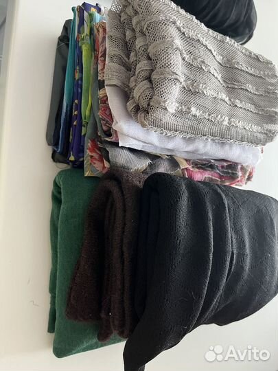 Отрез ткани шелк натуральный