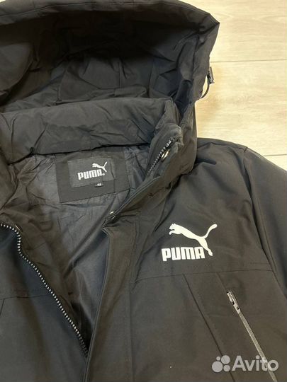 Пуховик мужской удлиненный puma