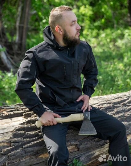 Тактический костюм черный