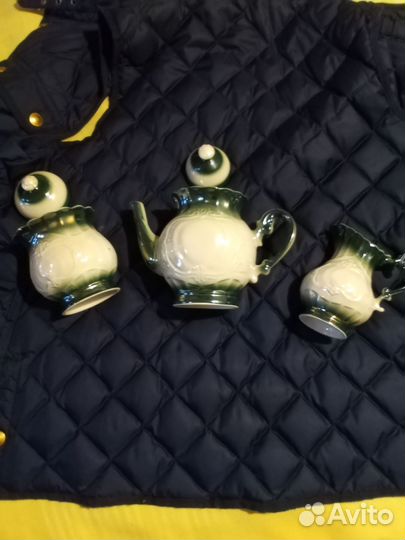 Заварочный чайник, сливочник, сахарница. СССР