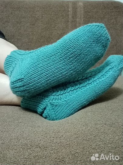 Носки вязаные женские