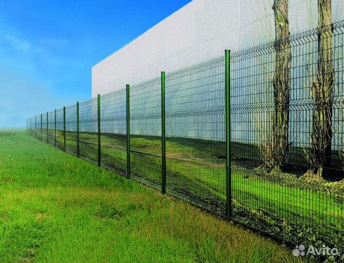 Забор сетка 3D