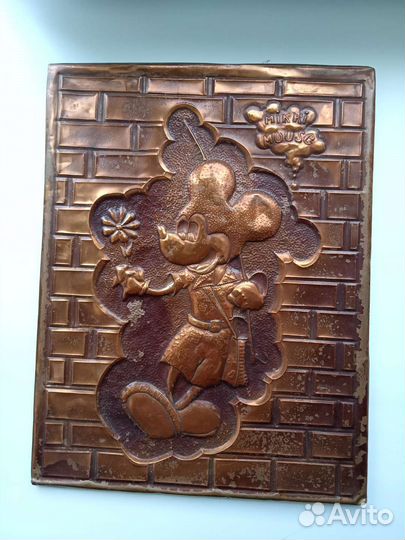 Чеканка медная СССР