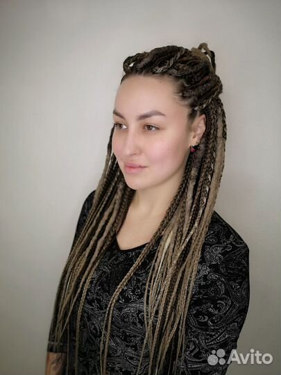 Афрокосы Дреды