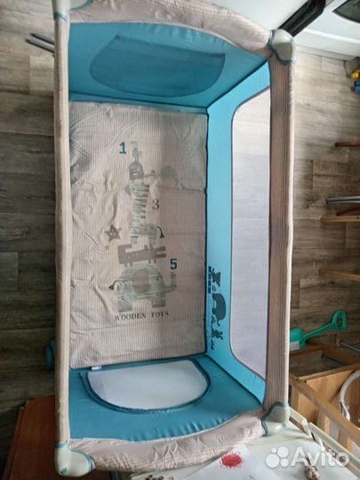 Манеж кровать babyton